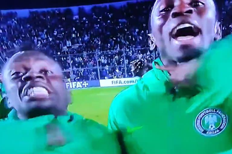 El llamativo gesto de los jugadores de Nigeria luego de que su selección eliminara a la argentina en el Mundial Sub 20.