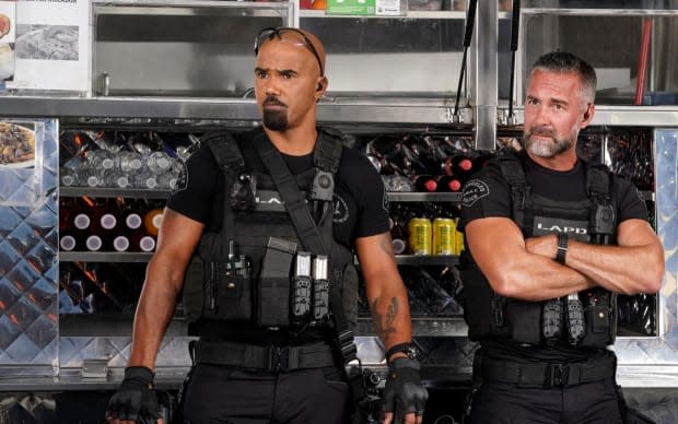 Shemar Moore, <em>Jay Harrington</em><p>Photo: Bill Inoshita/CBS ©2022</p>