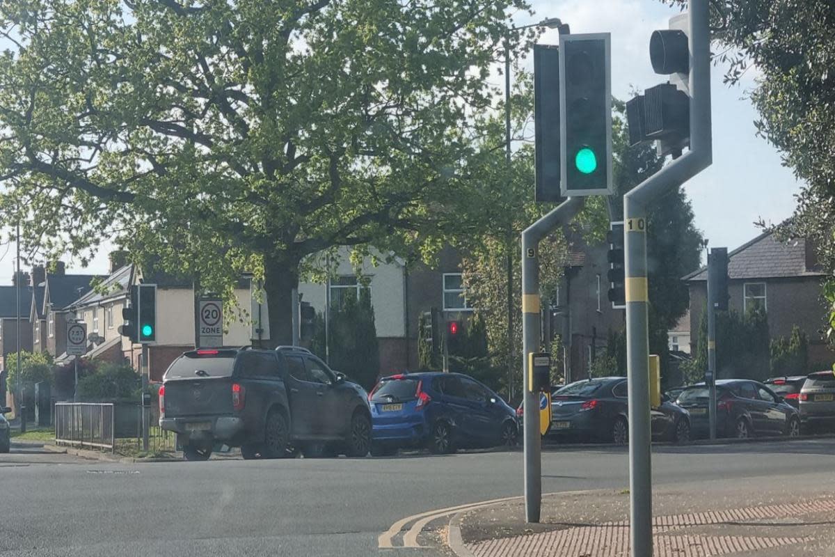 Traffic on Ross Road in Hereford, near the Holme Lacy Road junction <i>(Image: Hereford Times)</i>