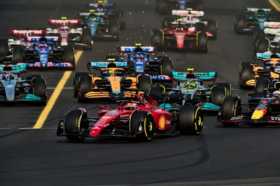 Leclerc今年目前的兩勝都是竿位起跑，澳洲站更包辦完全勝利，雖說這才過了不到1/7賽季，但Ferrari確實在起跑點就大幅領先。