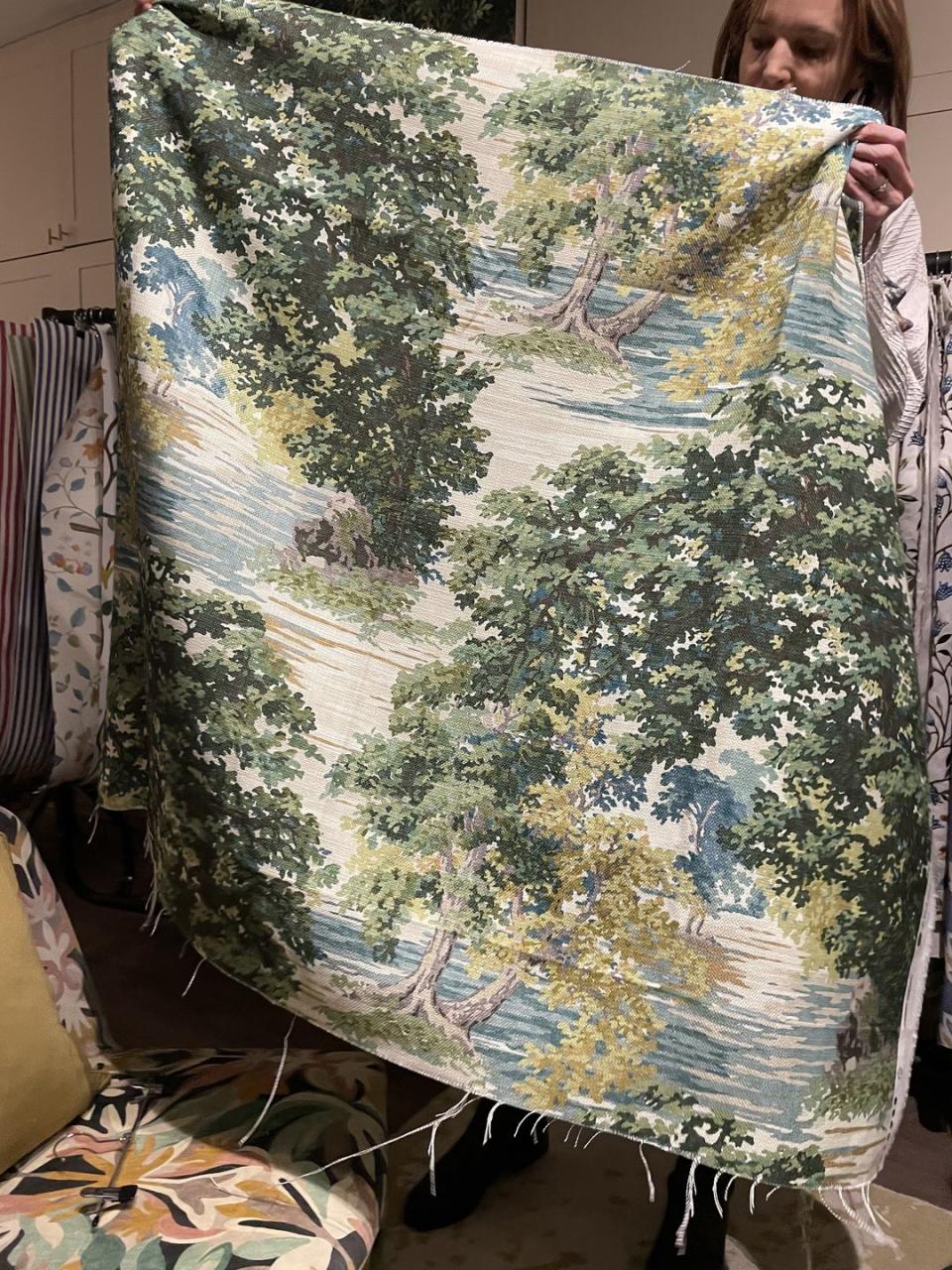 tree fabric sanderson