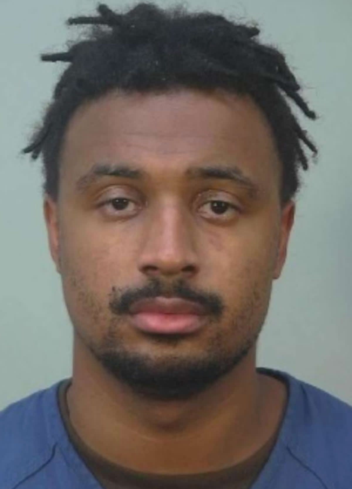 Brandon Thompson, 26, is awaiting charges of sexual assault, reckless injury, and strangulation in connection with the attack that left a young woman in her 20s critically injured (Madison Police Department)