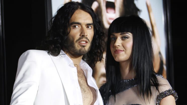 Russell and Katy married in 2010.