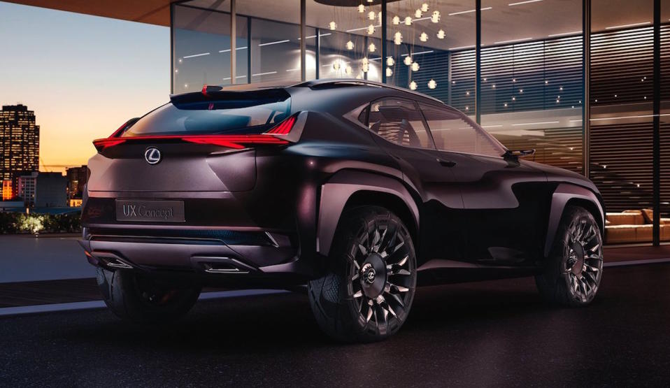 lexus ux exterior