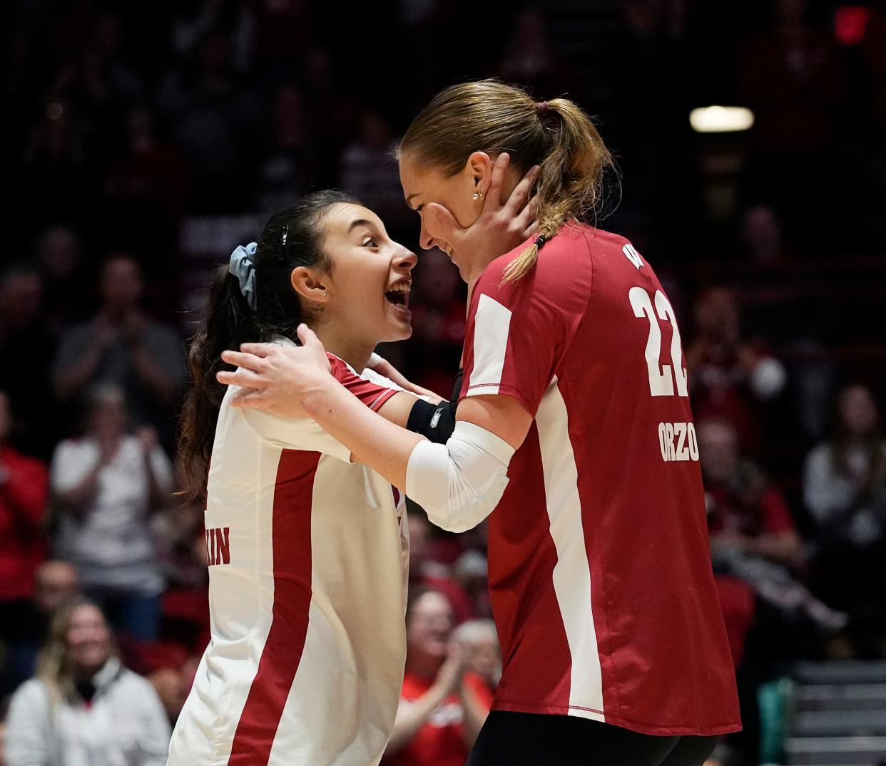 What channel is Wisconsin volleyball, Marquette volleyball on Thursday