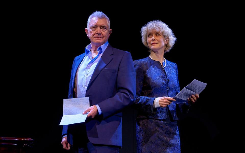 Martin Shaw and Jenny Seagrove in Love Letters, playing in the West End from this week - Paul Coltas