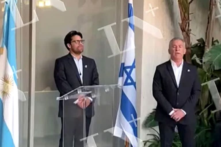 Sergio Urribarri en Israel