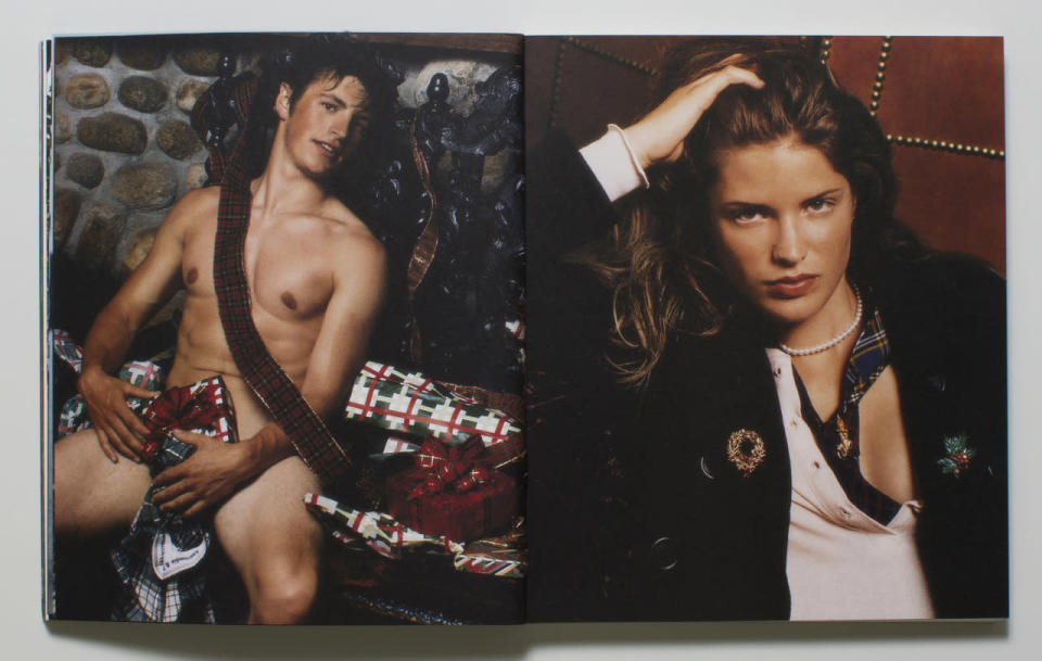 A layout from an issue of “A&F Quarterly,” 2003.