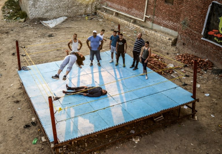 Egypt's wrestling federation started off with just eight fighters in 2012 and now has 50 amateurs from across the country