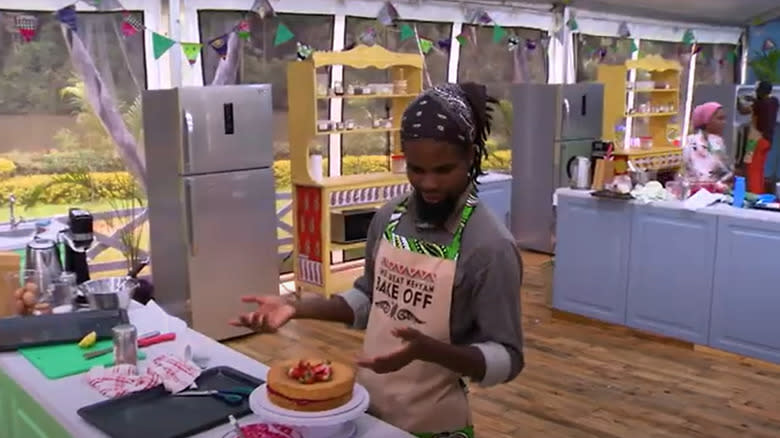 contestant on The Great Kenyan Bake Off