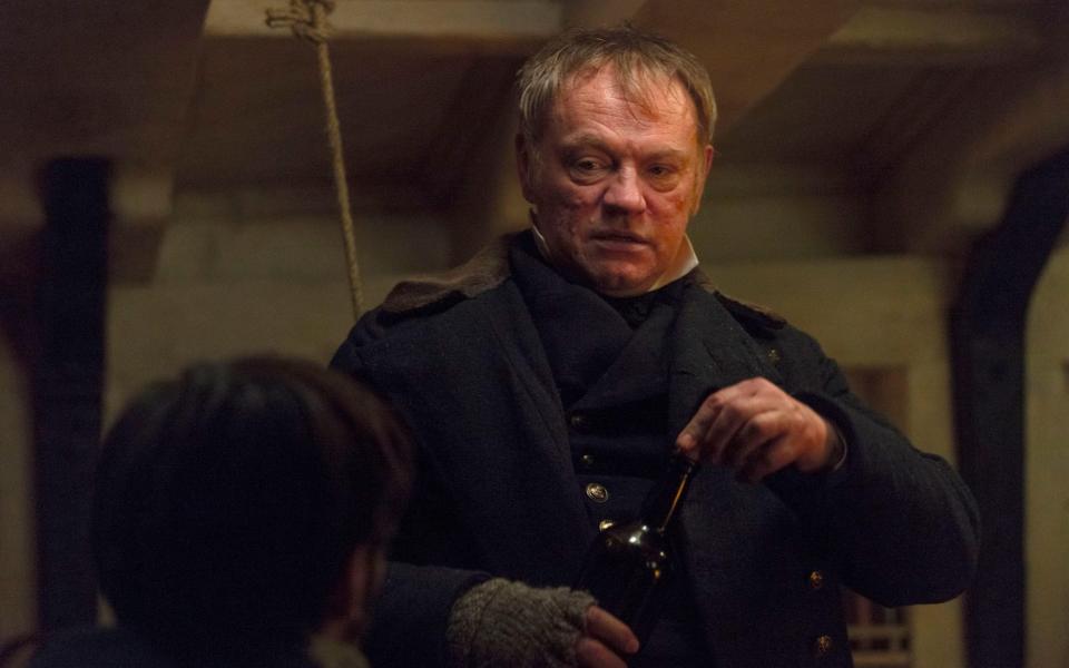 Harris as Captain Crozier in new drama The Terror - Aidan Monaghan 