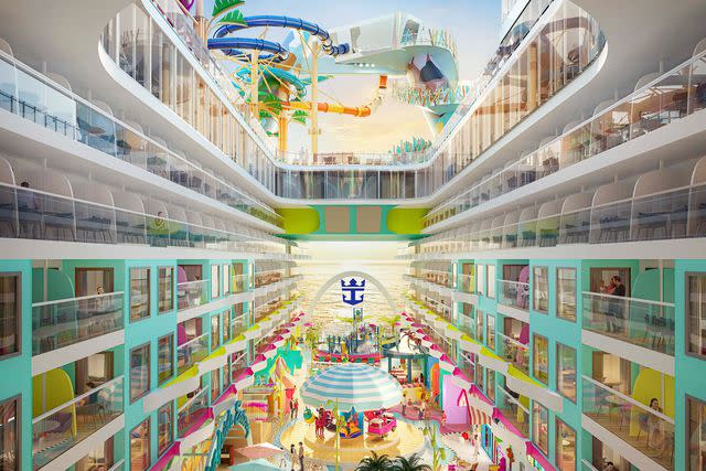 The New 'Icon of the Seas' Will Have a 55-foot Waterfall, the