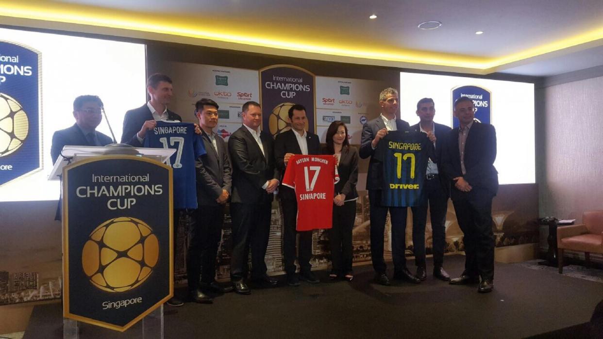 The International Champions Cup will be held in Singapore for the next four years (2017-2020).