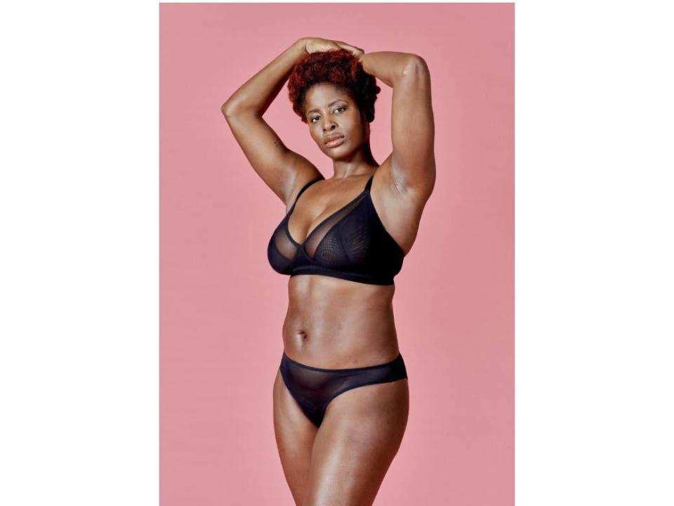 Handmade from unwanted fabrics, this bra is supportive and eco-friendlyLara Intimates