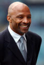 FILE PHOTO: Football - Nationwide Division 1 , Coventry City v Grimsby Town, 14/9/02 Ex Coventry City player Cyrille Regis Action Images via Reuters/Paul Gilham/File Photo