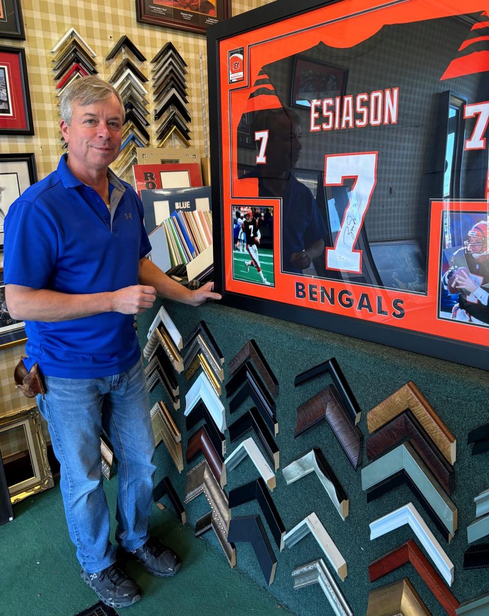 Russell Bryan owns and operates Bryan’s Custom Framing.