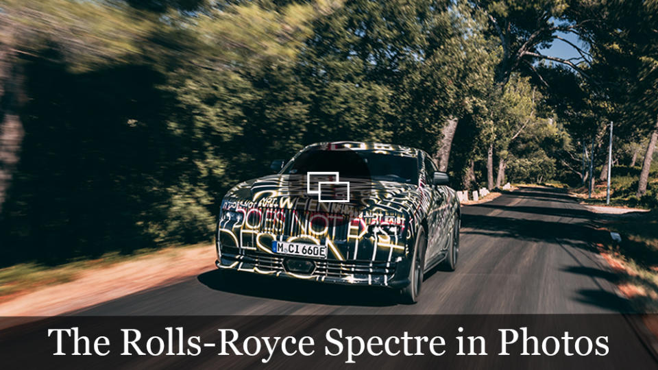 The Rolls-Royce Spectre EV in Photos