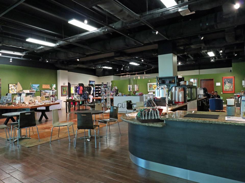 Museum cafe and retail