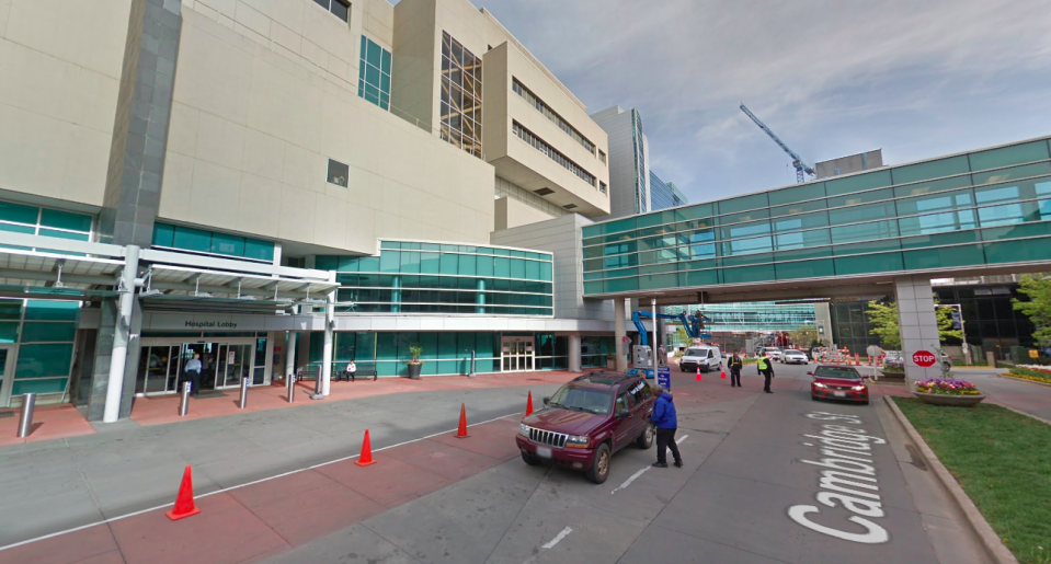 <em>Xavier had surgery to remove the spike at University of Kansas City hospital (Google)</em>