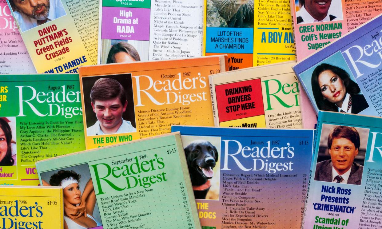 <span>Reader’s Digest’s UK edition has closed after 86 years.</span><span>Photograph: UrbanImages/Alamy</span>