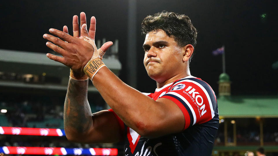 Latrell Mitchell has reportedly signed for the South Sydney Rabbitohs. (Getty Images)