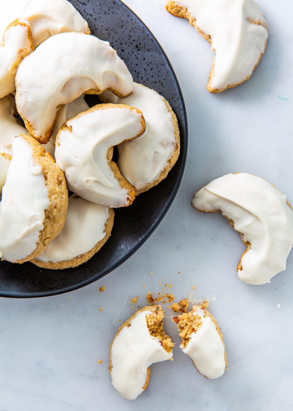 Keto Pecan Crescents