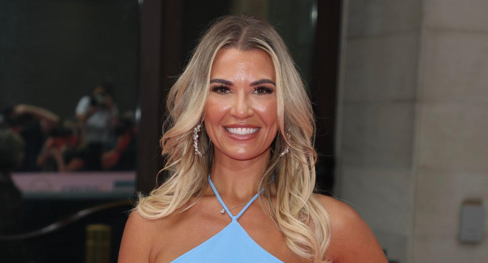 Christine McGuinness attending TRIC (The Television and Radio Industries Club) awards at the Grosvenor House Hotel in London (June 2023). (Ian West/PA Images via Getty Images)