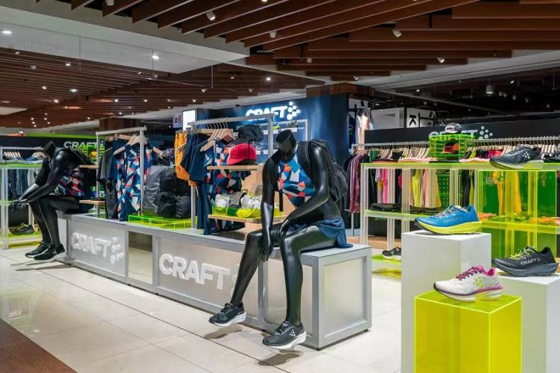 CRAFT SPORTSWEAR 進駐新竹SOGO  