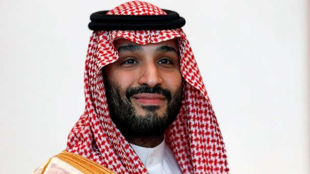 PHOTO: Saudi Arabia Crown Prince and Prime Minister Mohammed bin Salman Al Saud arrives to attend the APEC Leader's Informal Dialogue during the APEC 2022, Nov. 18, 2022, in Bangkok, Thailand. (Pool/Reuters)