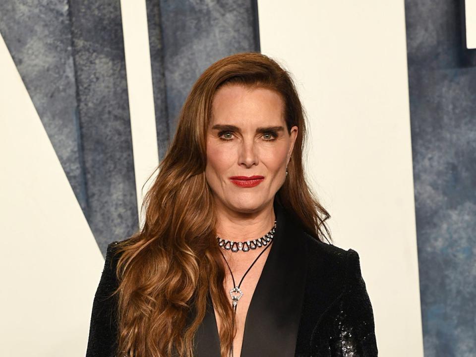 Brooke Shields attends the 2023 Vanity Fair Oscar Party (Jon Kopaloff/Getty Images for Vanity Fair)