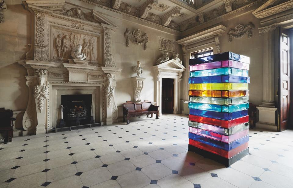 A room inside Houghton Hall.