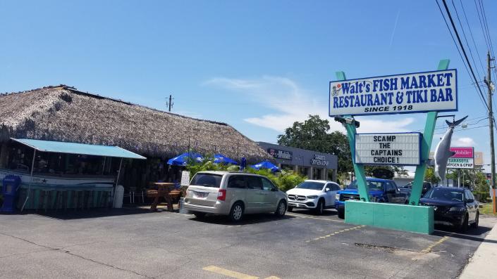 Walt's Fish Market in Sarasota, Florida.