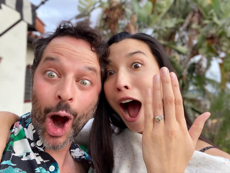 Nick Kroll and Lily Kwong