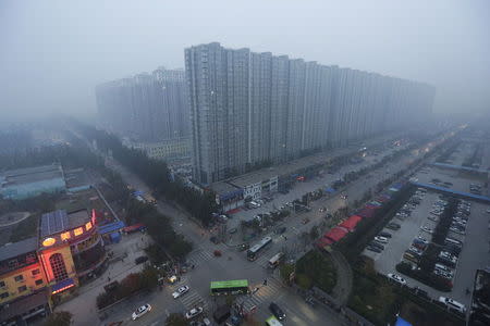 A general view of Yanjiao, Hebei province, China, November 13, 2015.