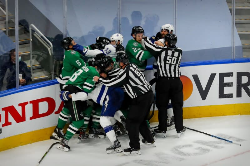 NHL: Stanley Cup Final-Tampa Bay Lightning at Dallas Stars