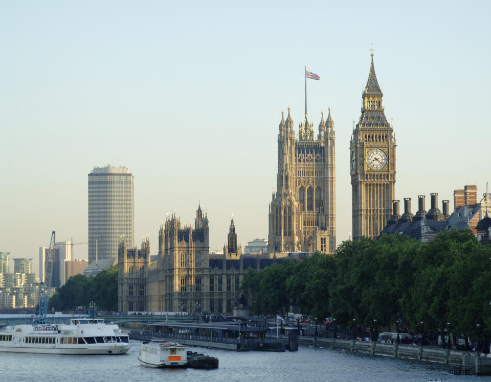 Houses of Parliament and Big Ben in London. Photo: Getty