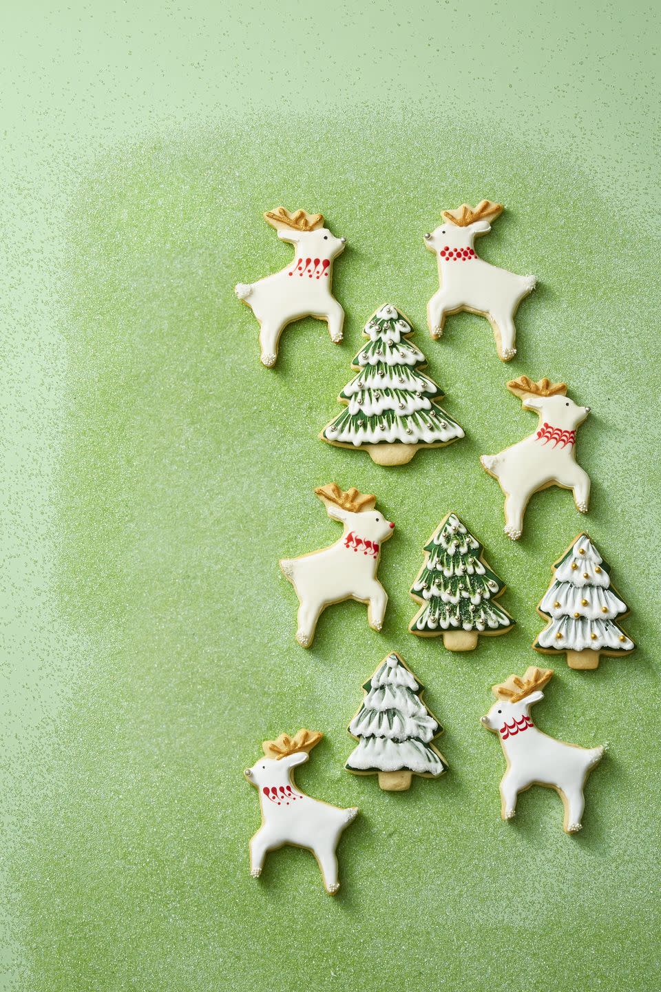 Reindeer and Tree Cookies