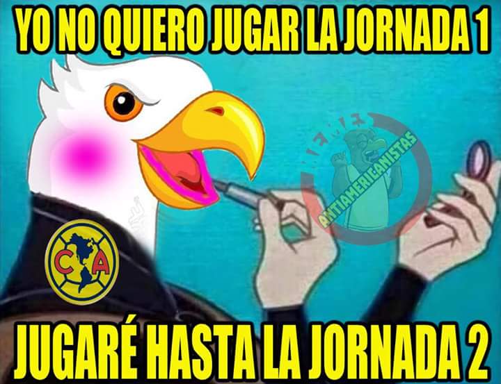 Memes de la Jornada 1, Clausura 2017