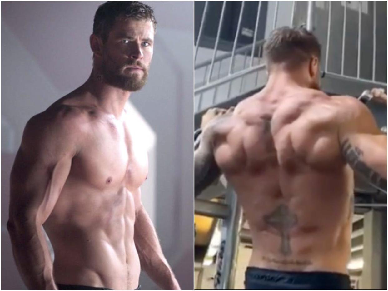 Chris Hemsworth stunt double