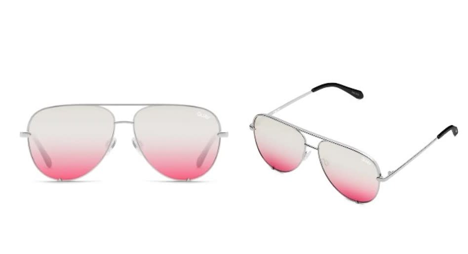 Quay Australia High Key 62mm Oversize Aviator Sunglasses - Nordstrom, $67 (originally $90)