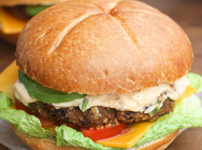 The Best Black Bean Burger