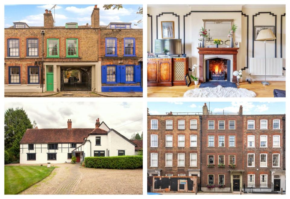  (These London homes for sale boast rare historical details)