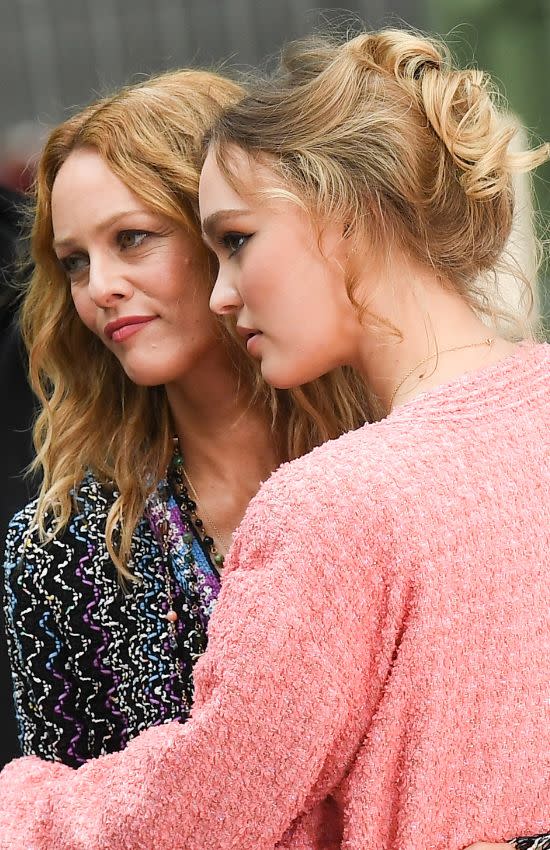 Vanessa Paradis con Lily-Rose, su hija