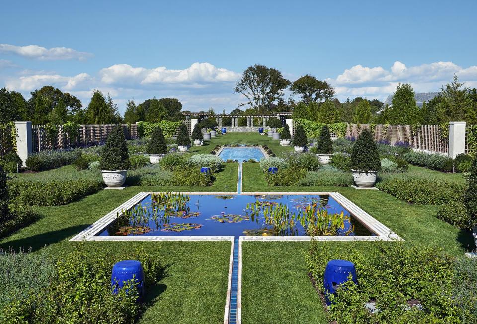 Visit the Blue Garden.
