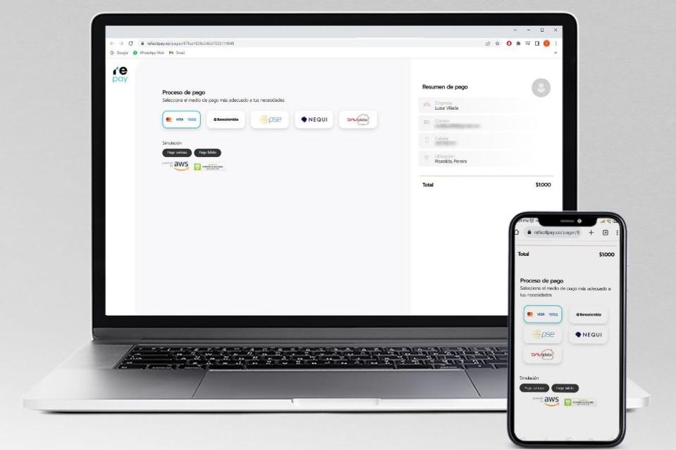 Nace Refácil Pay en Colombia, una plataforma que centraliza en un solo sitio todas las formas de pago digitales.