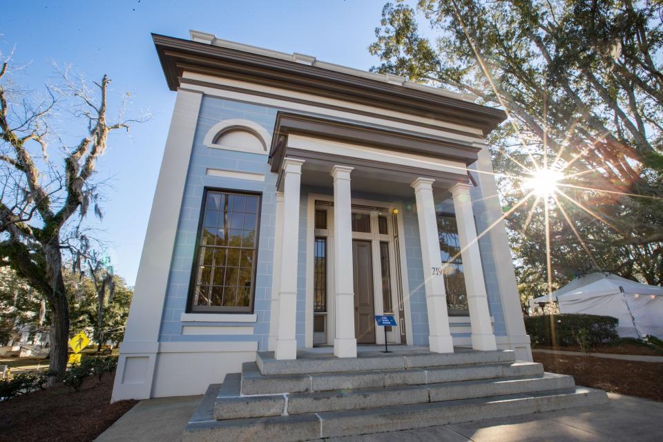 The Union Bank Museum, located at 219 Apalachee Parkway.