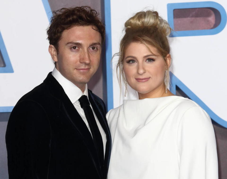 <p>IMAGO / ZUMA Wire</p><p><strong>Meghan Trainor</strong> and <strong>Daryl Sabara</strong> welcomed their second child together, Barry Bruce Trainor, on July 1. Baby Bruce joins the couple's first child, Riley, born in February 2021. In a sweet twist of fate, the couple’s <a href="https://www.instagram.com/p/CuSjgV-yXzF/?igshid=NzZhOTFlYzFmZQ==" rel="nofollow noopener" target="_blank" data-ylk="slk:youngest child arrived;elm:context_link;itc:0;sec:content-canvas" class="link ">youngest child arrived</a> on the seventh anniversary of their first date.</p>