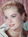 <div class="caption-credit"> Photo by: Hulton Archives/Getty</div><div class="caption-title">Grace Kelly</div>Of all the "ice blondes" that Alfred Hitchcock worked with, the flawlessly beautiful Grace Kelly was reputed to be his favorite. There was never a golden hair out of place in her many films, and her elegant chignon has come to be identified with her graceful sense of style. She married the Prince of Monaco in 1956 in a fairytale royal wedding, and both her swept-back updo and her stunning gown have been coveted by brides ever since (in fact, Kate Middleton's gown was said to have been inspired by Princess Grace's).