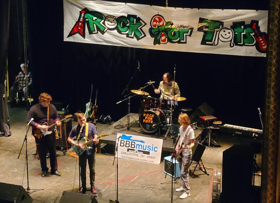 The annual Rock for Tots event at the Majestic Theatre recently took place. The live performances and auctions go to support local children.