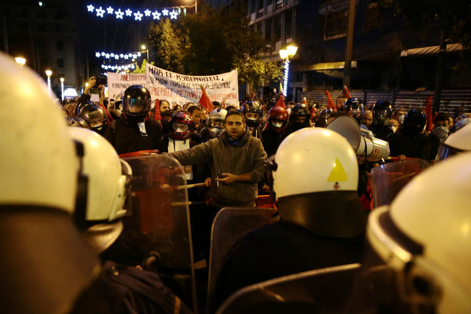 Greeks protest Obama’s visit